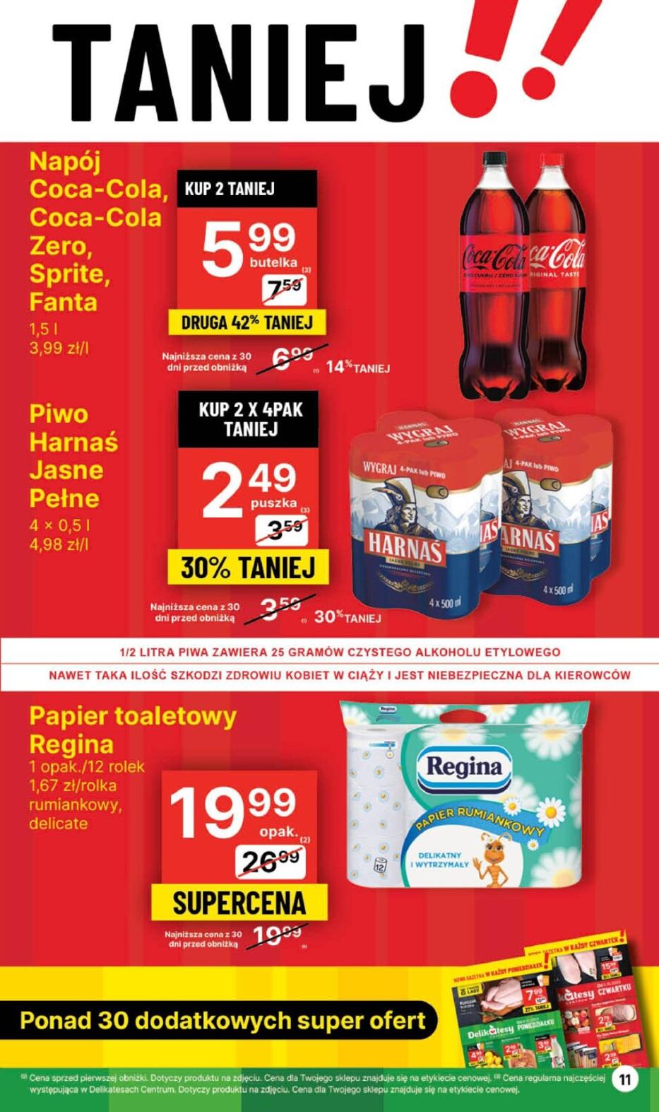 Gazetka promocyjna Delikatesy Centrum str. 11