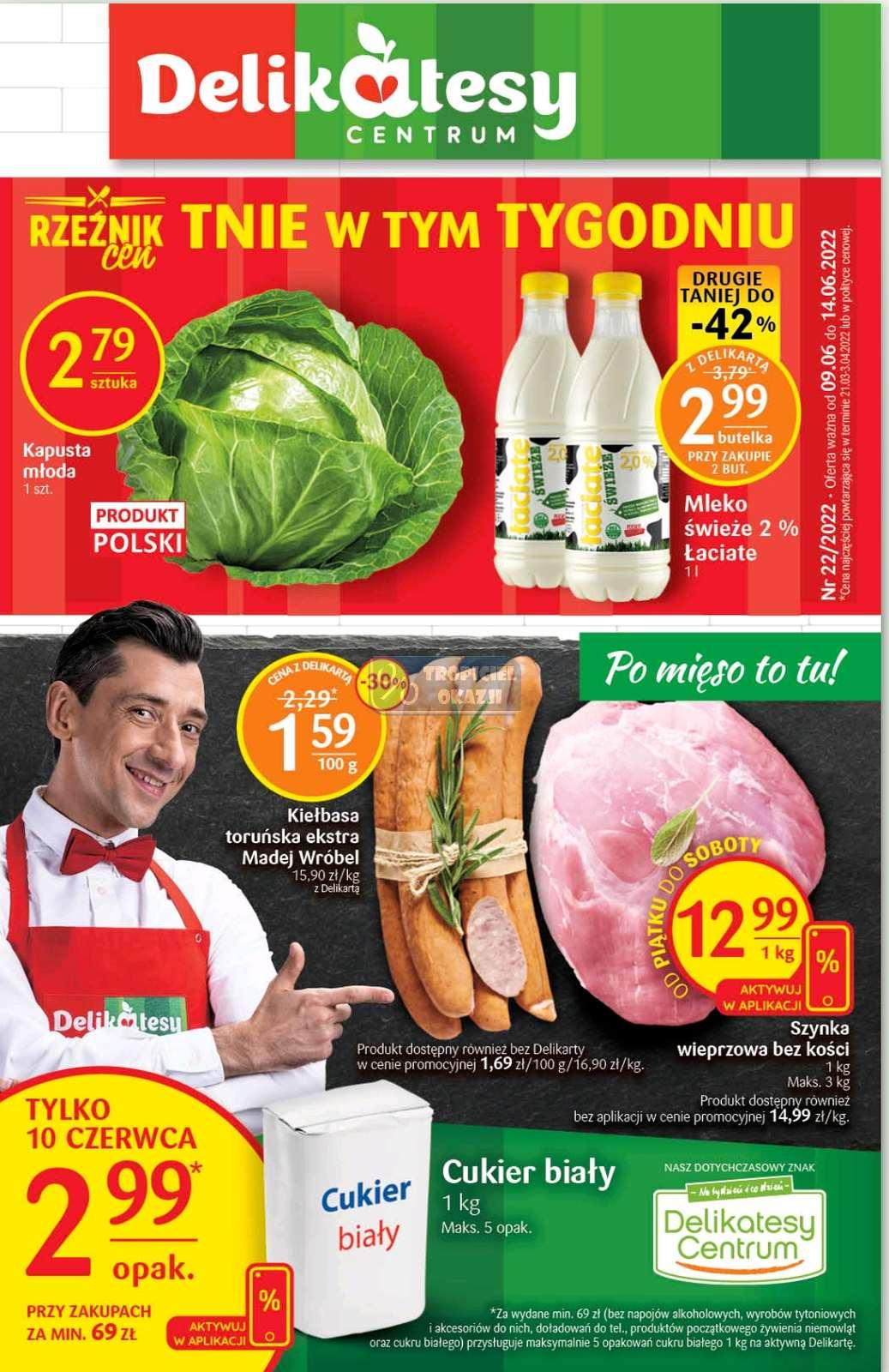 Gazetka promocyjna Delikatesy Centrum str. 1