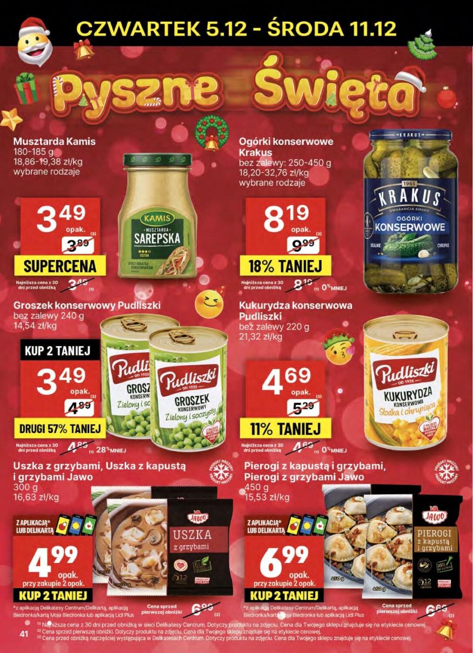 Gazetka promocyjna Delikatesy Centrum str. 41