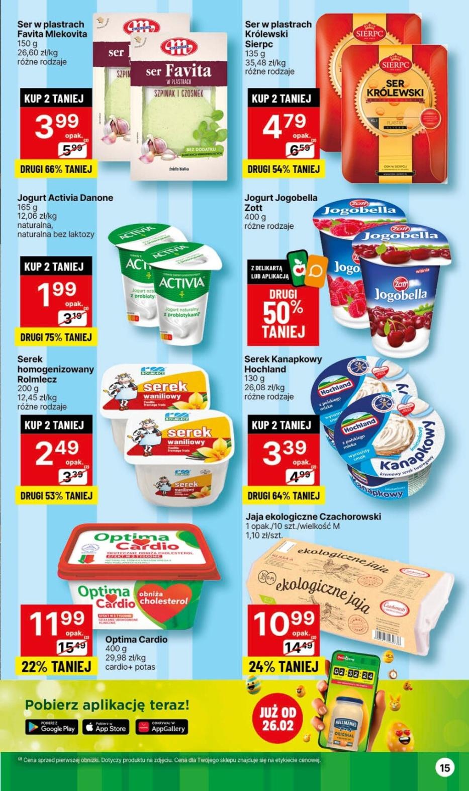 Gazetka promocyjna Delikatesy Centrum str. 15