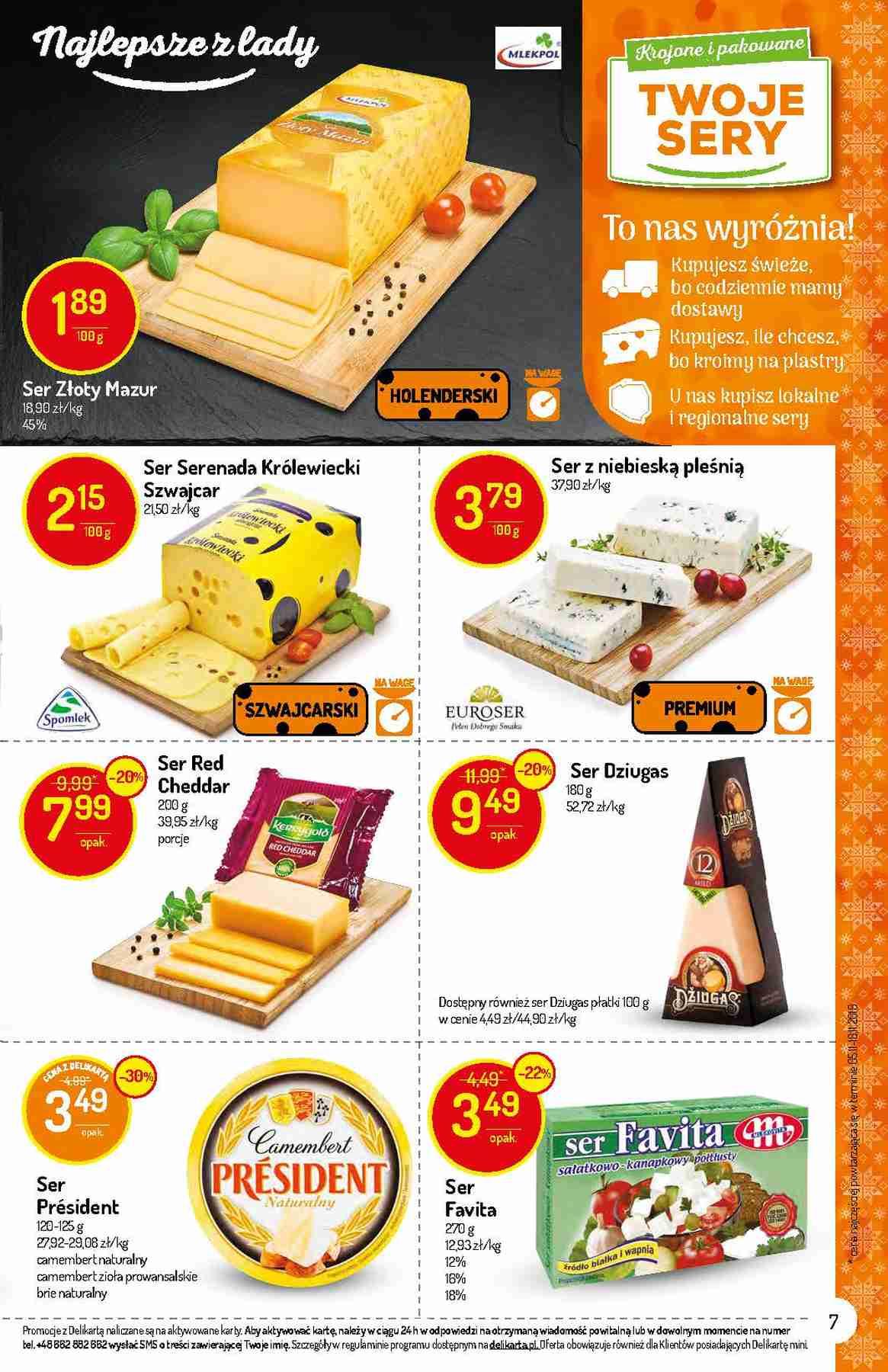 Gazetka promocyjna Delikatesy Centrum str. 7