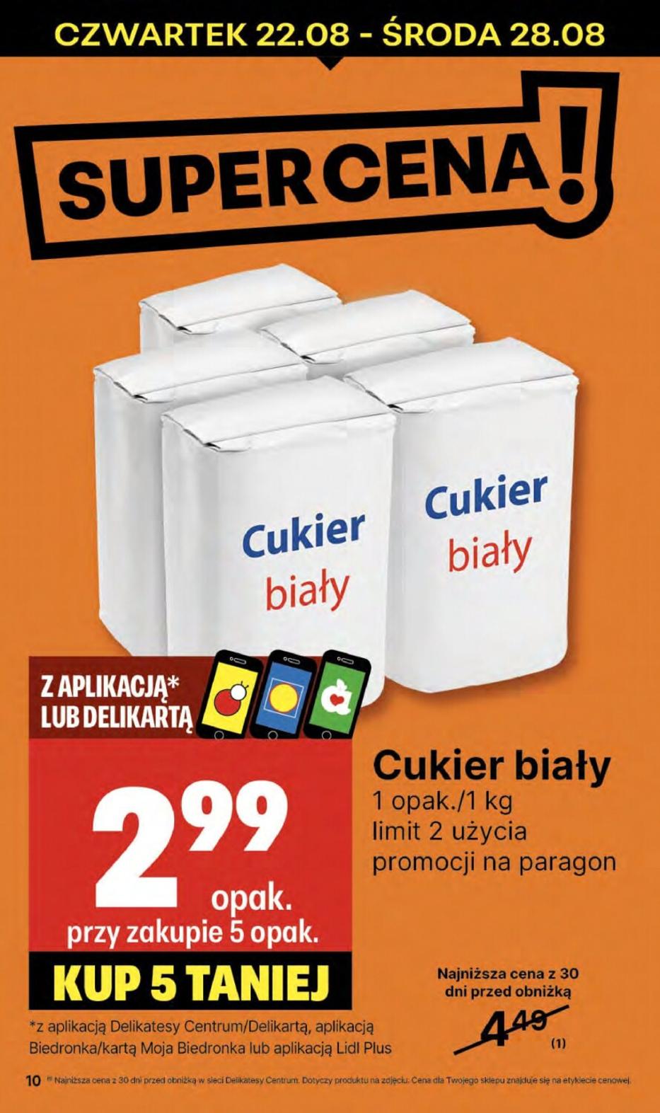 Gazetka promocyjna Delikatesy Centrum str. 10