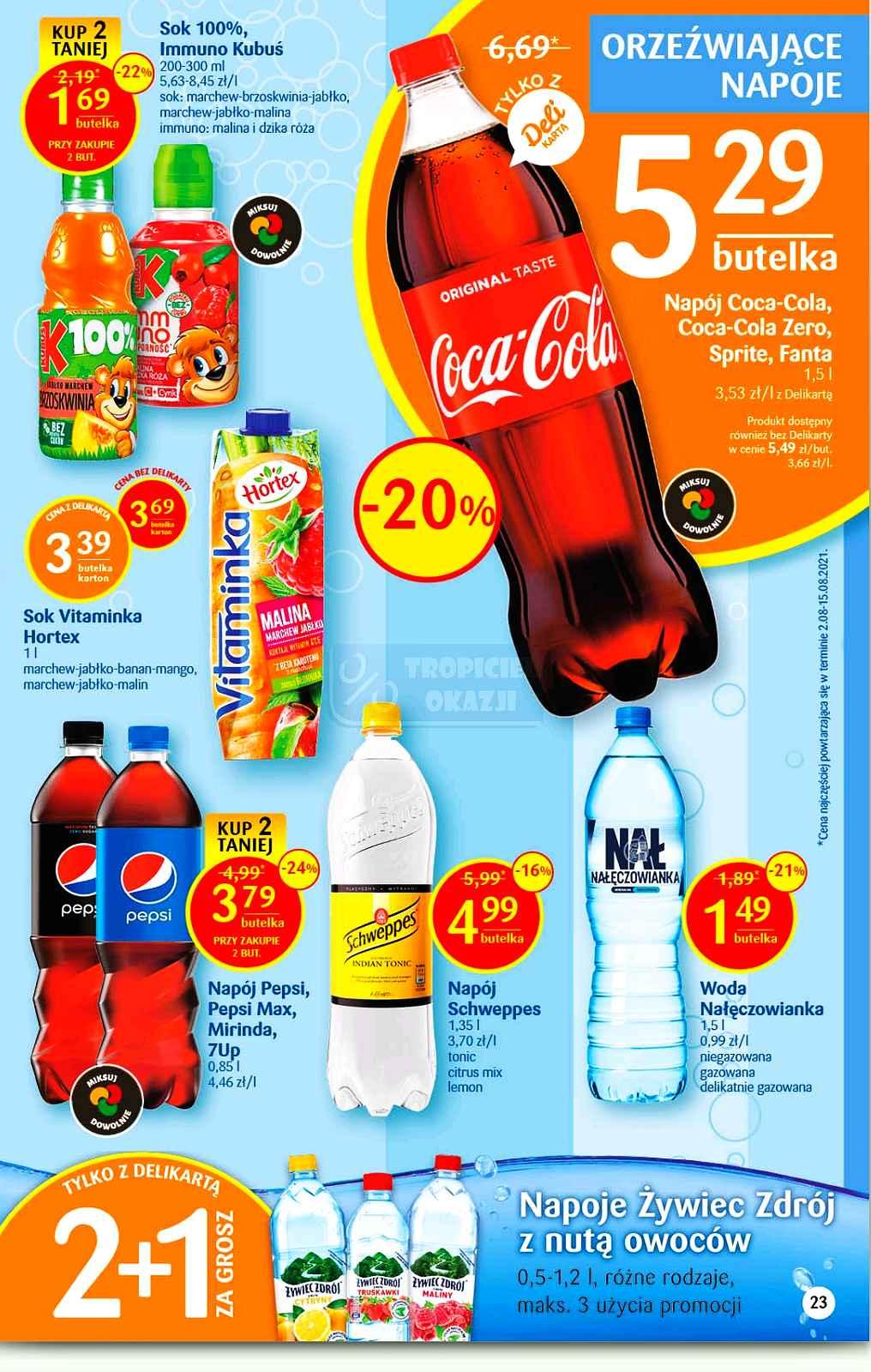 Gazetka promocyjna Delikatesy Centrum str. 23