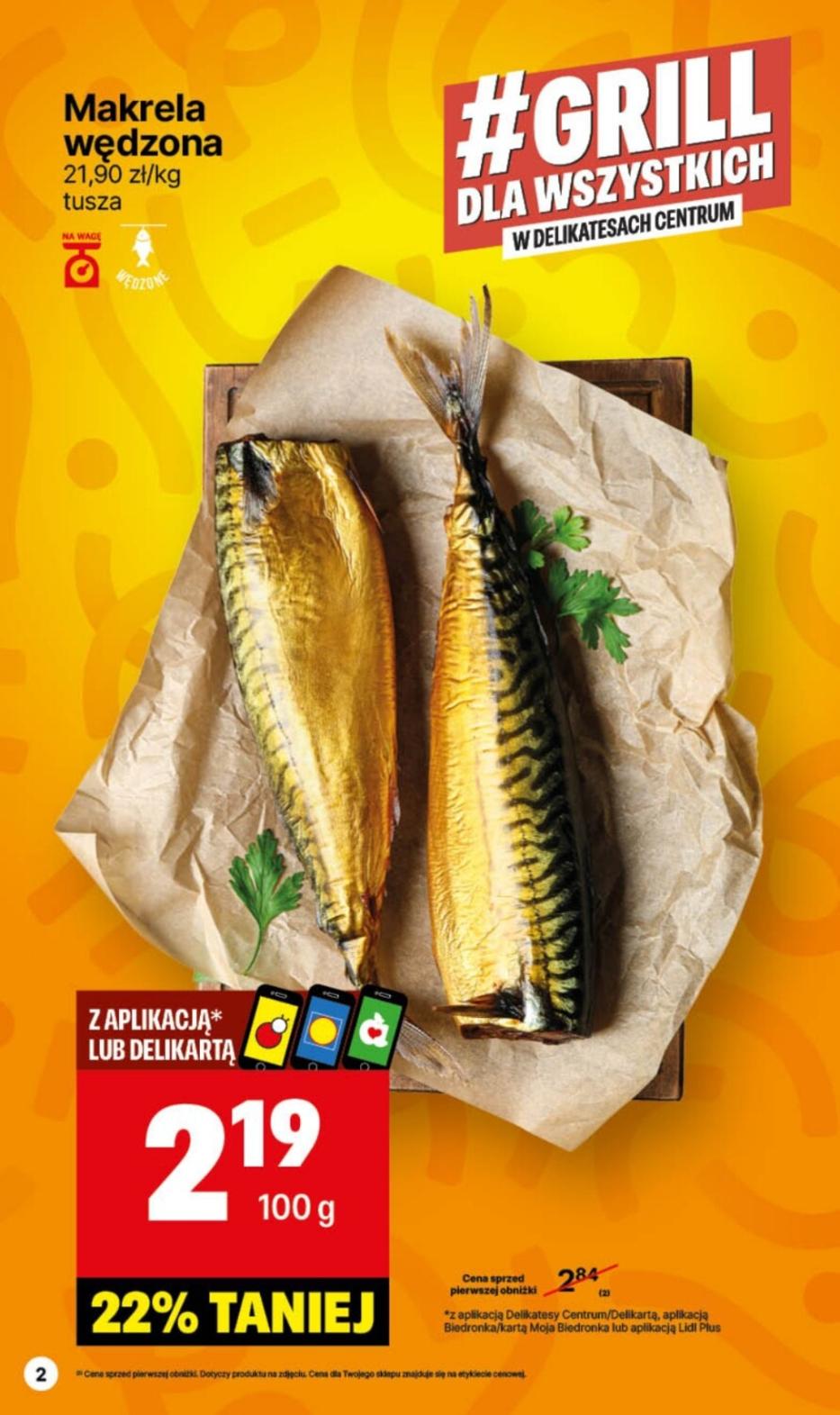 Gazetka promocyjna Delikatesy Centrum str. 2