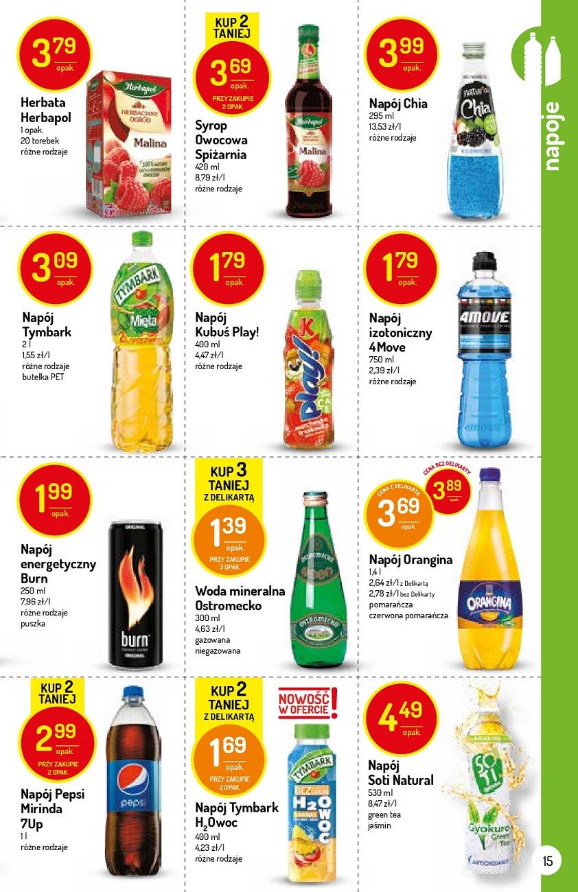 Gazetka promocyjna Delikatesy Centrum str. 15