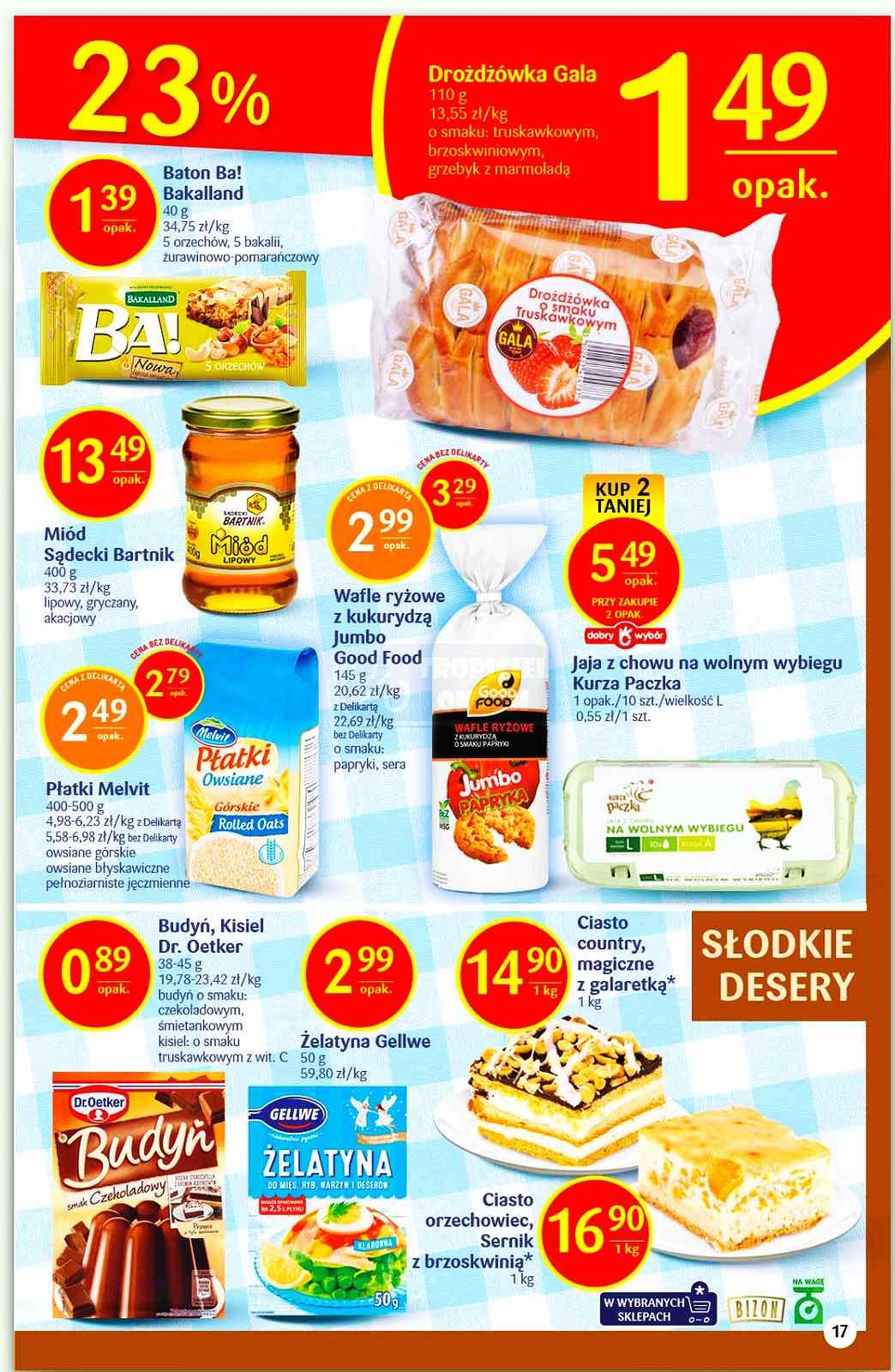 Gazetka promocyjna Delikatesy Centrum str. 17
