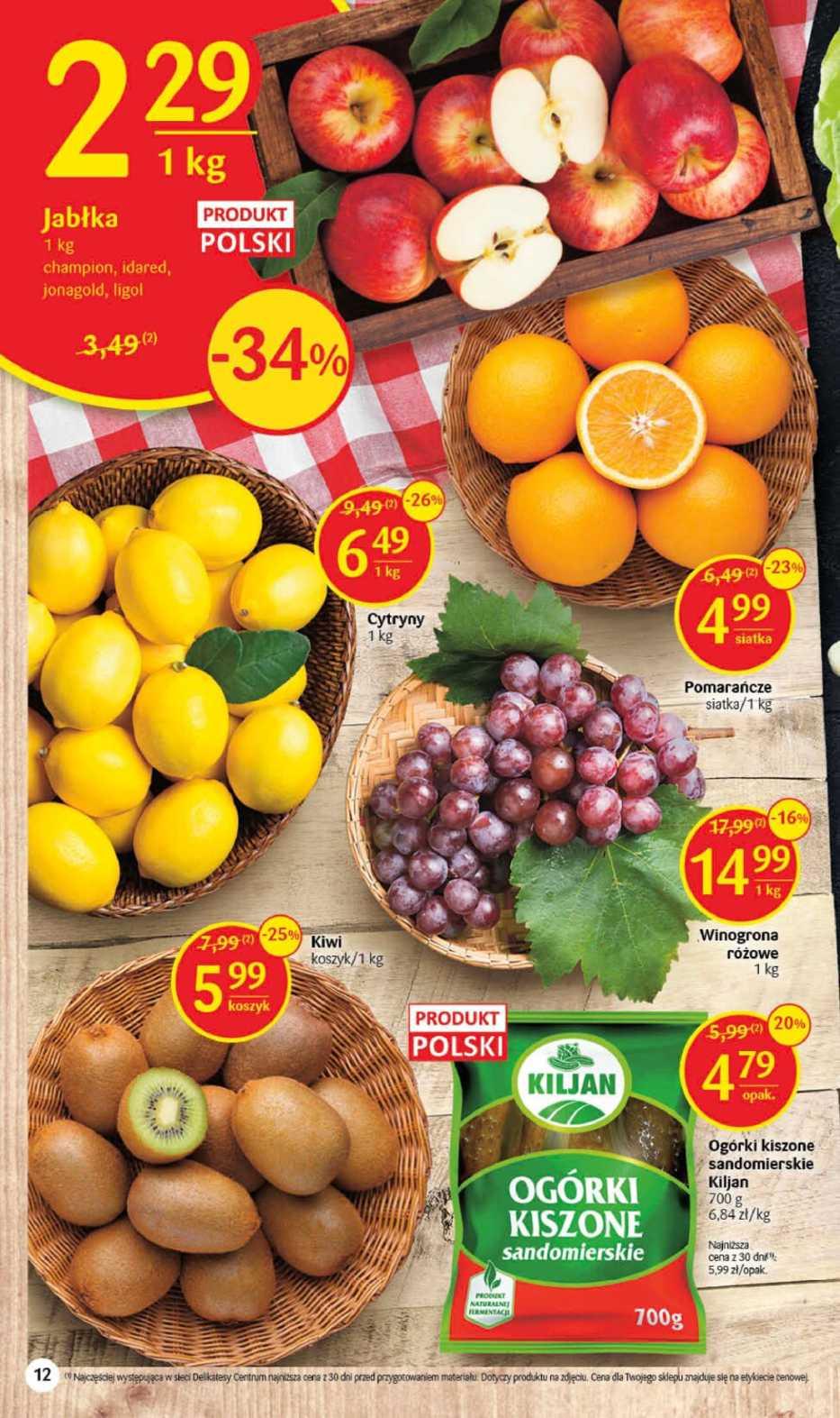 Gazetka promocyjna Delikatesy Centrum str. 12