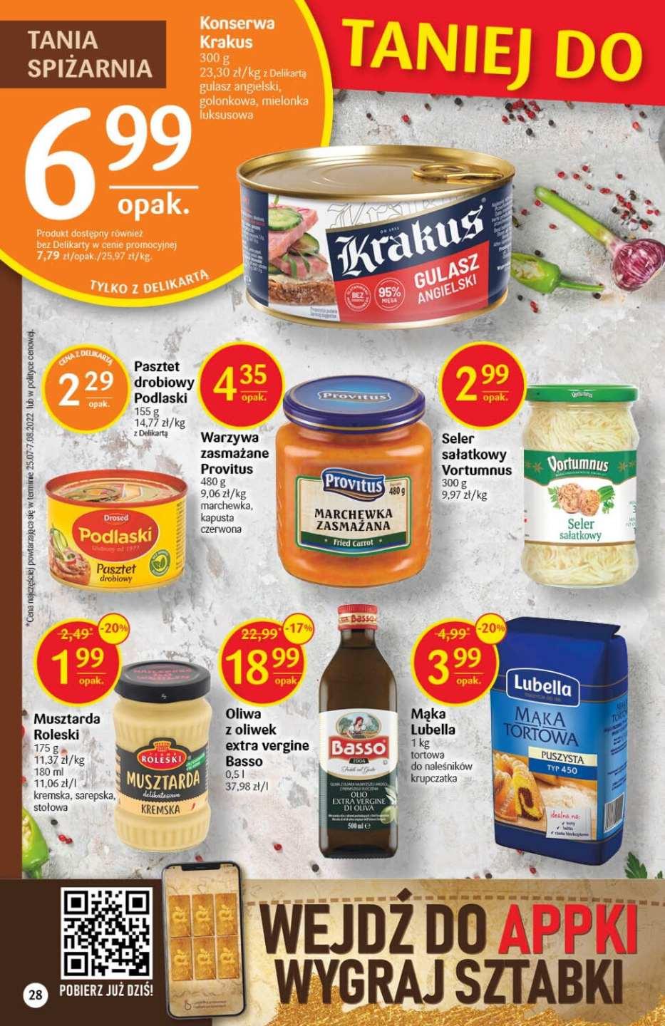 Gazetka promocyjna Delikatesy Centrum str. 28