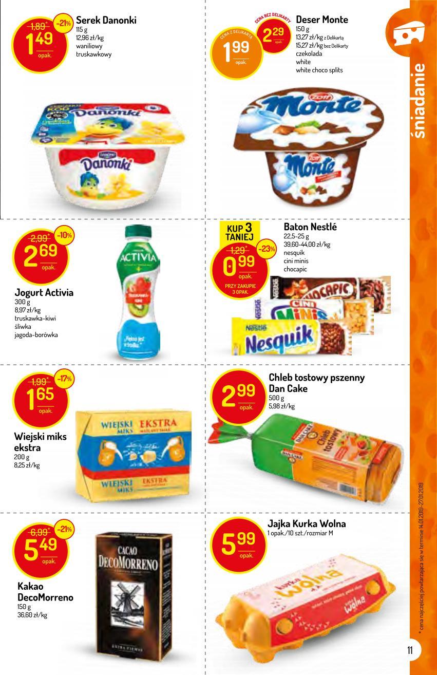 Gazetka promocyjna Delikatesy Centrum str. 11