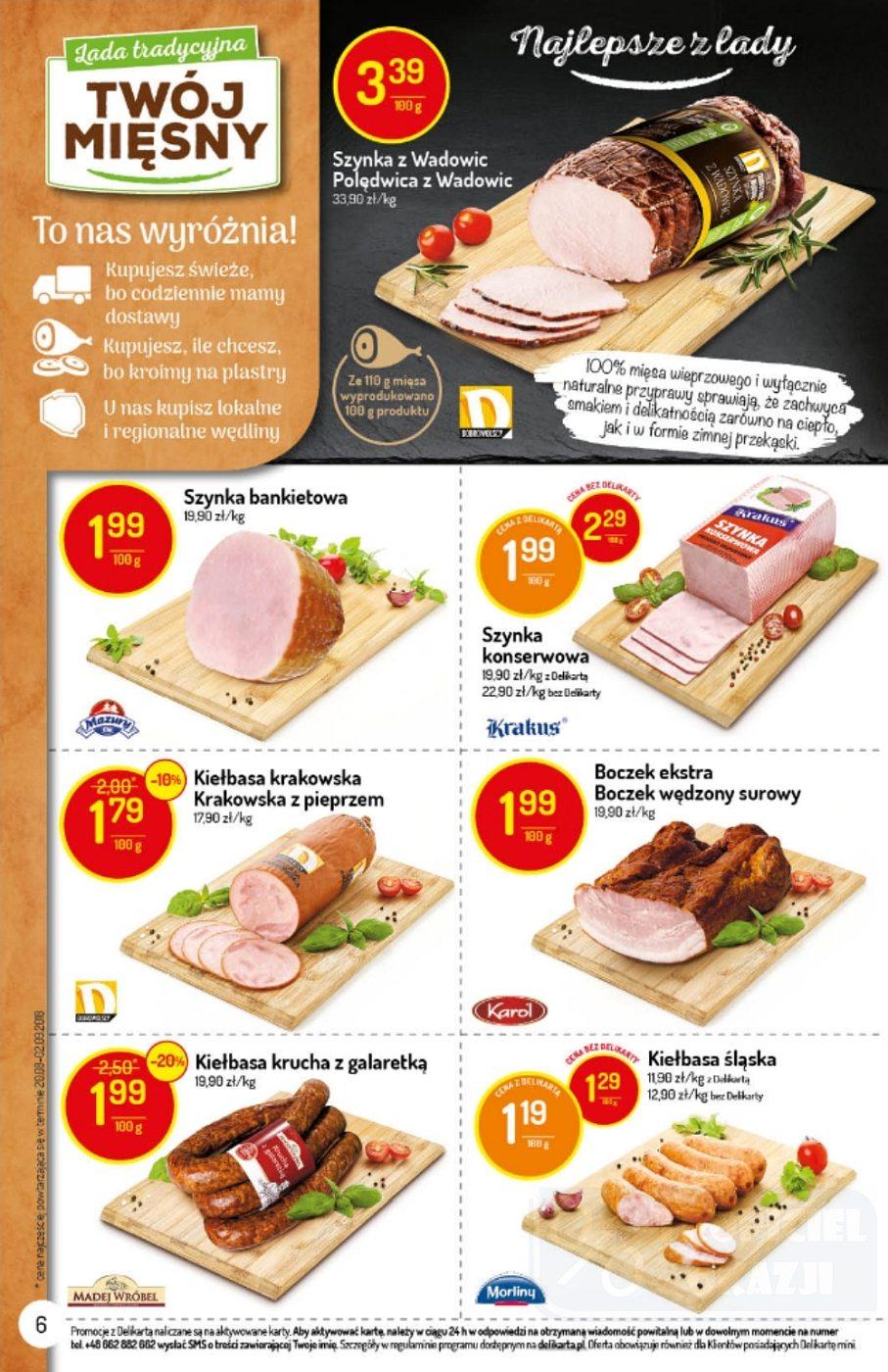 Gazetka promocyjna Delikatesy Centrum str. 6