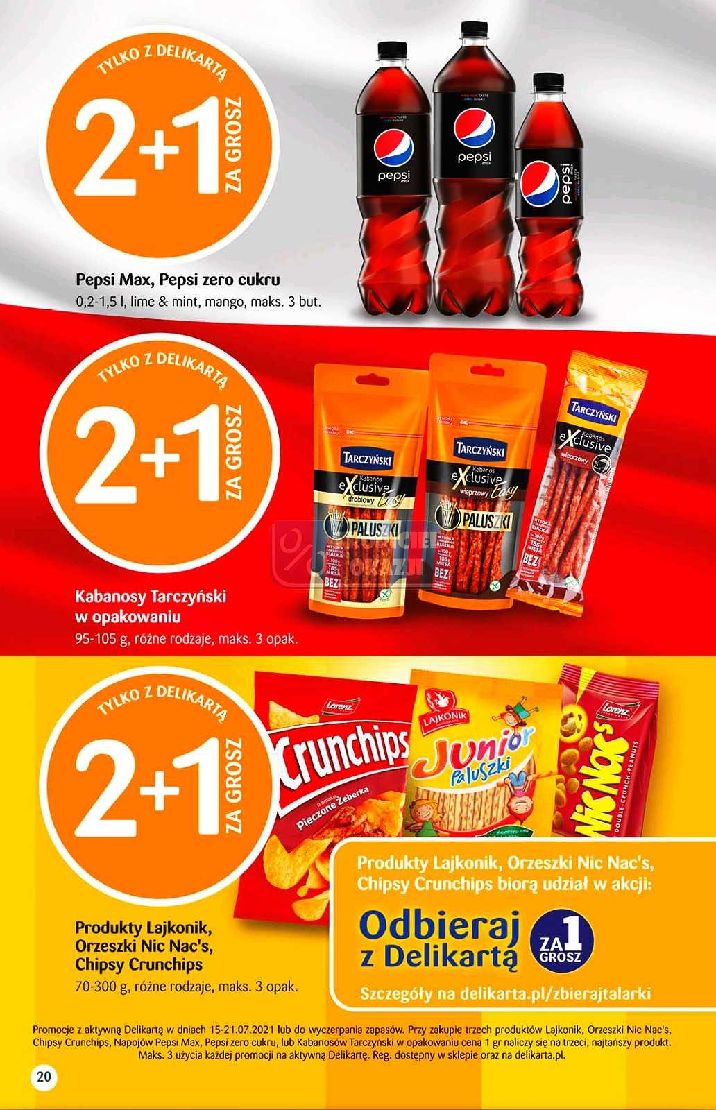 Gazetka promocyjna Delikatesy Centrum str. 20