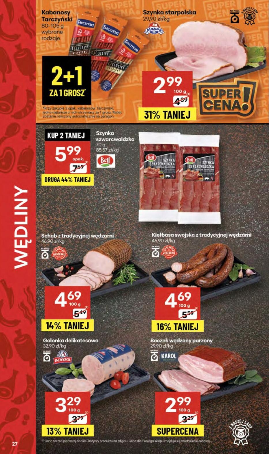 Gazetka promocyjna Delikatesy Centrum str. 27
