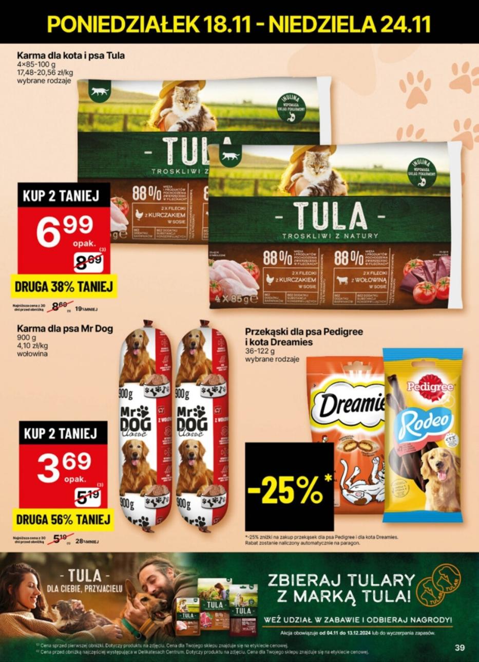 Gazetka promocyjna Delikatesy Centrum str. 39