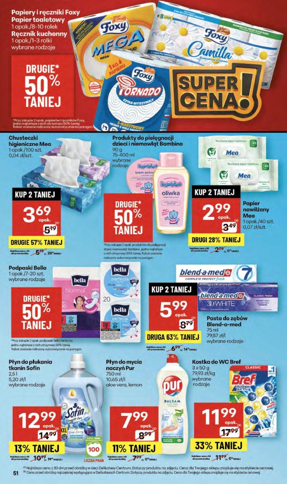 Gazetka promocyjna Delikatesy Centrum str. 51