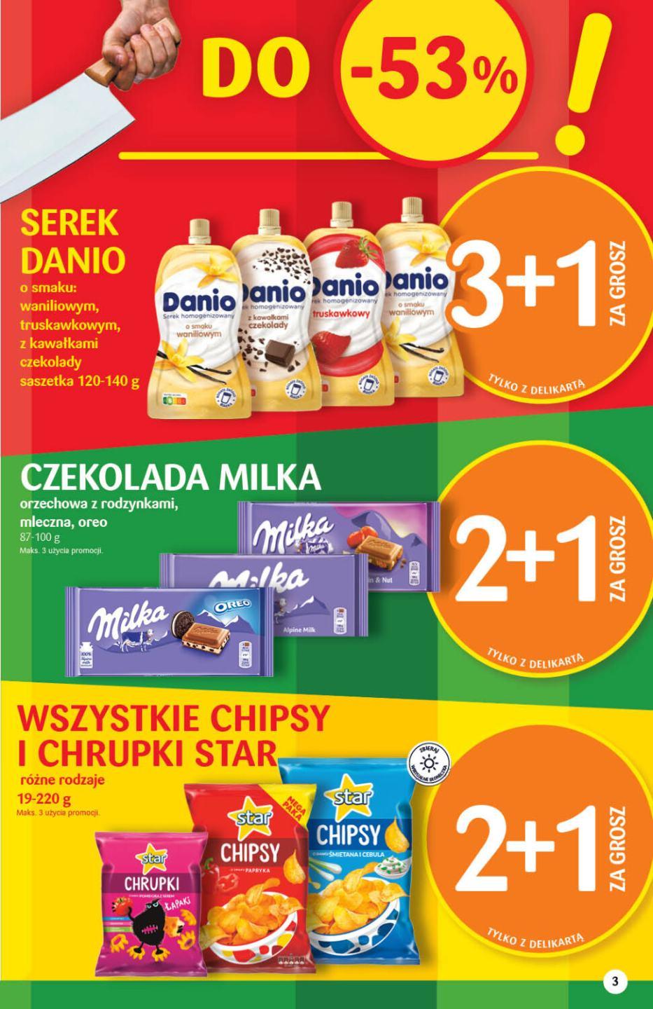 Gazetka promocyjna Delikatesy Centrum str. 3