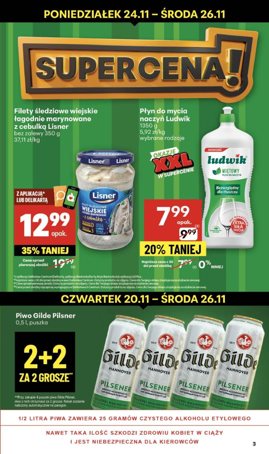 Gazetka promocyjna Delikatesy Centrum str. 3