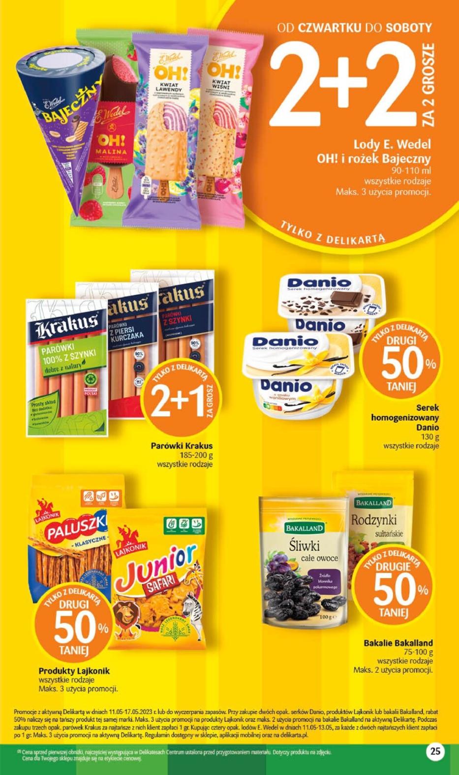 Gazetka promocyjna Delikatesy Centrum str. 25
