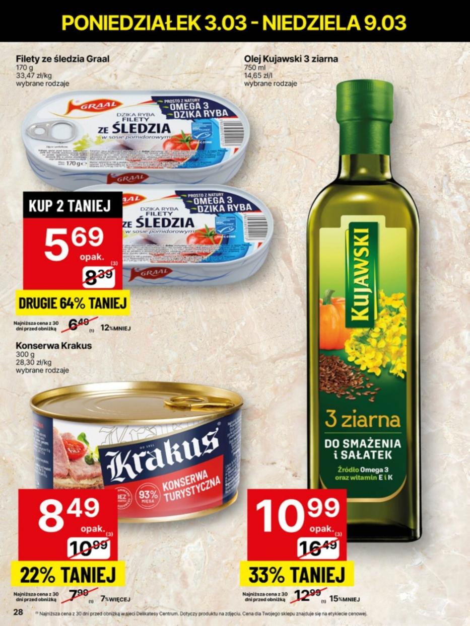 Gazetka promocyjna Delikatesy Centrum str. 28