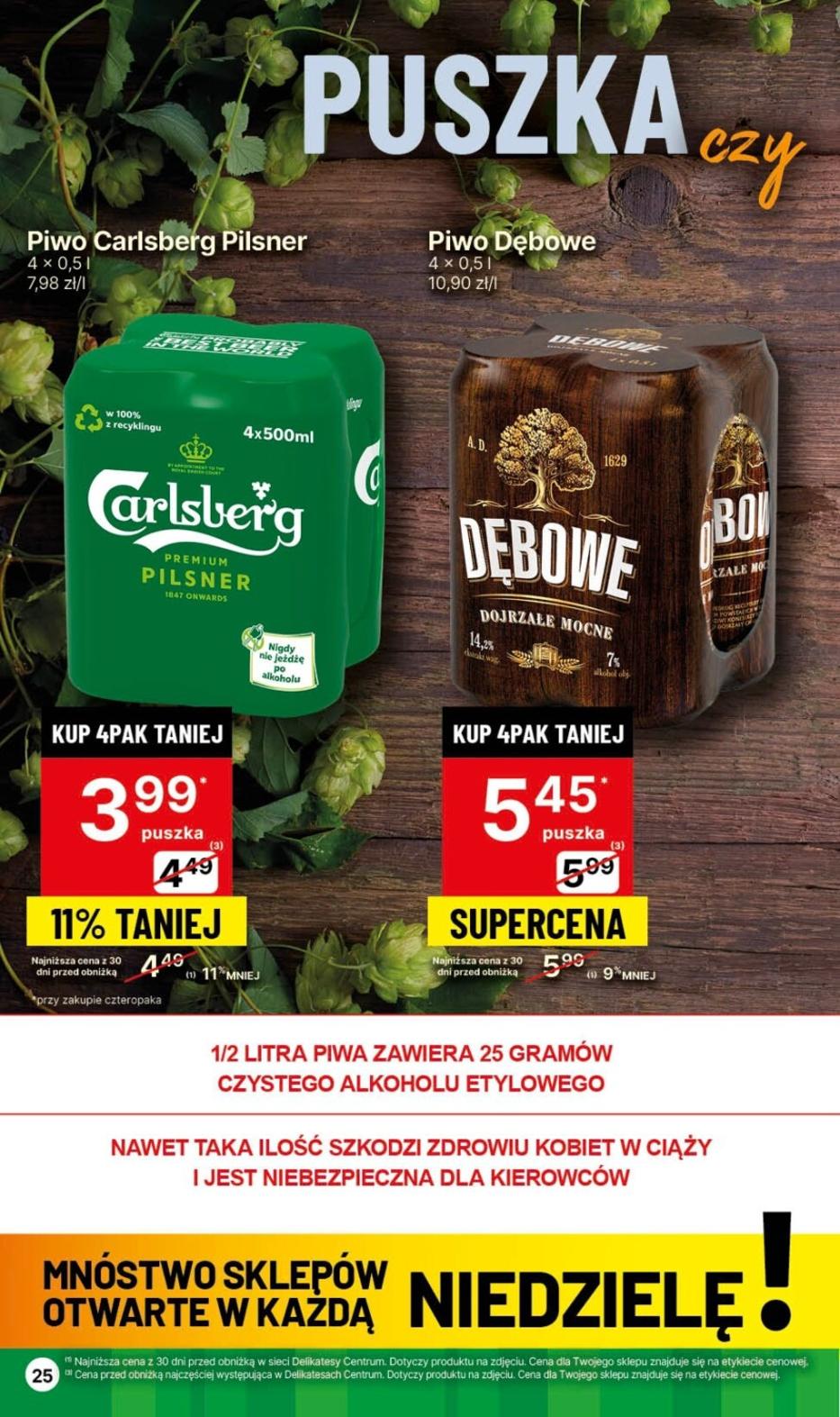 Gazetka promocyjna Delikatesy Centrum str. 25