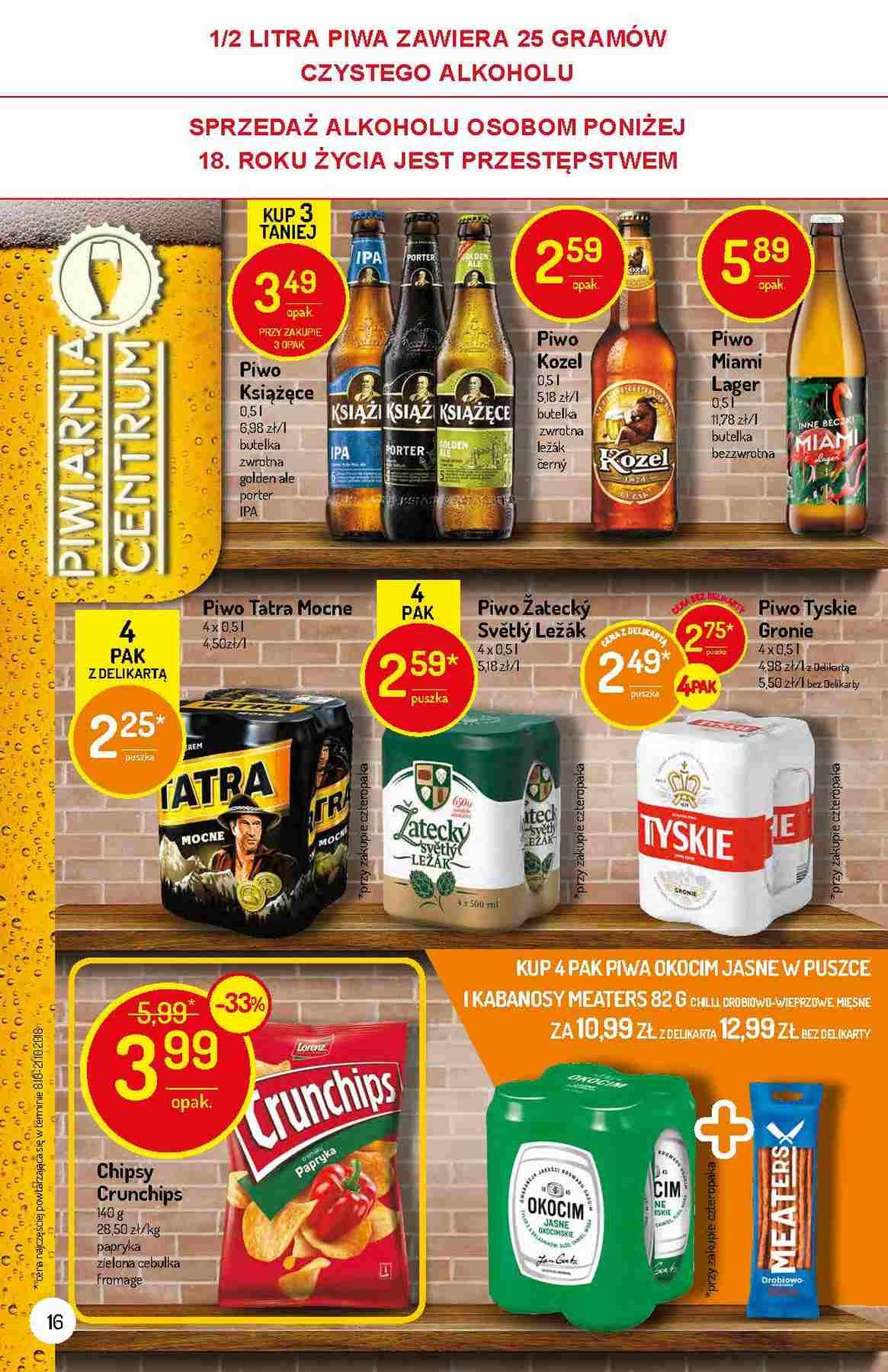 Gazetka promocyjna Delikatesy Centrum str. 16