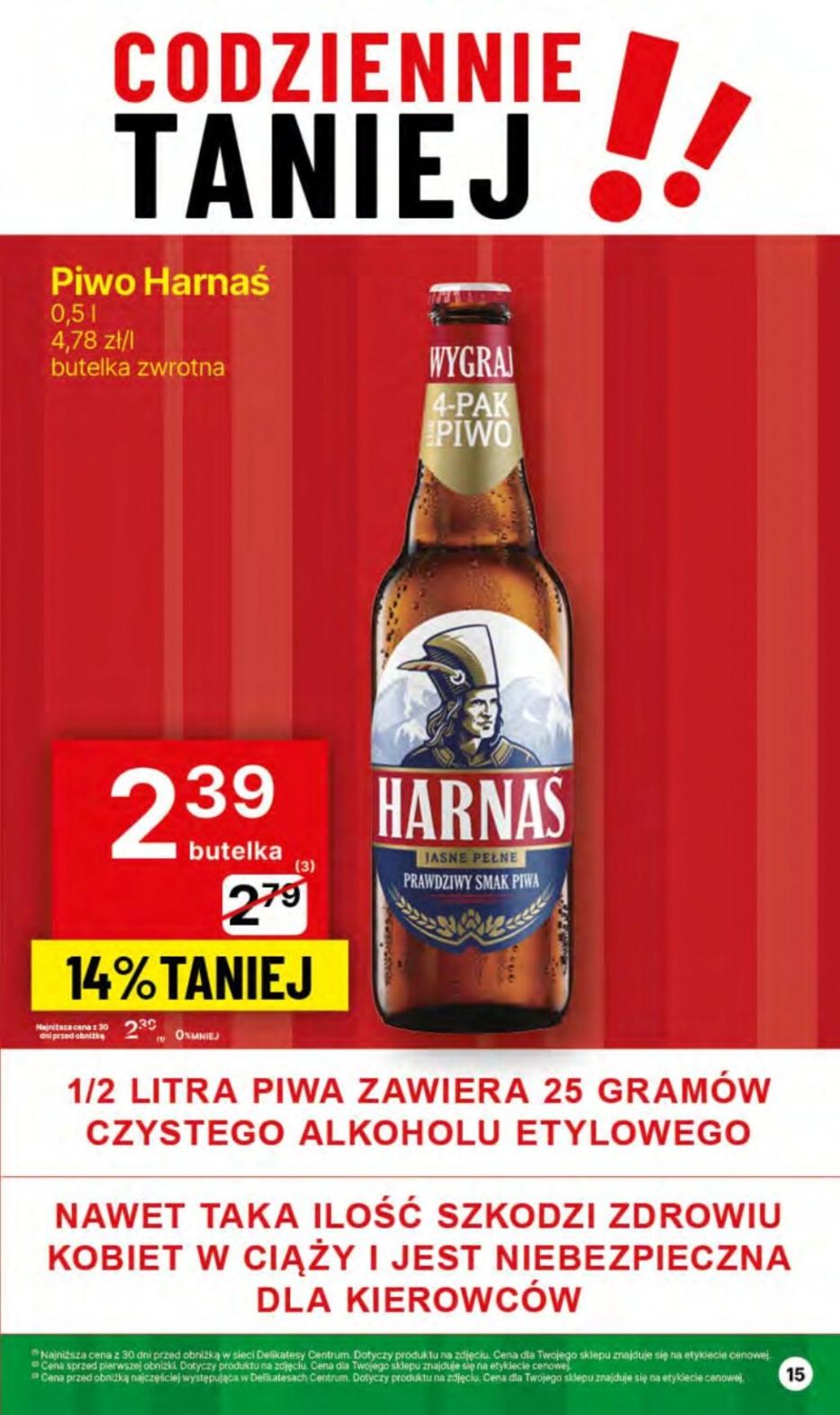 Gazetka promocyjna Delikatesy Centrum str. 15