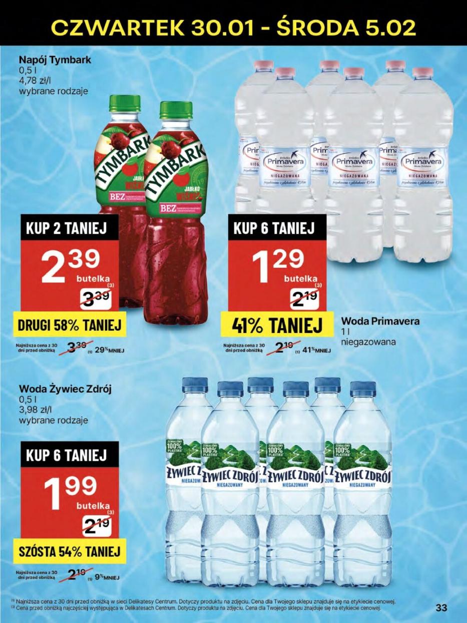 Gazetka promocyjna Delikatesy Centrum str. 33