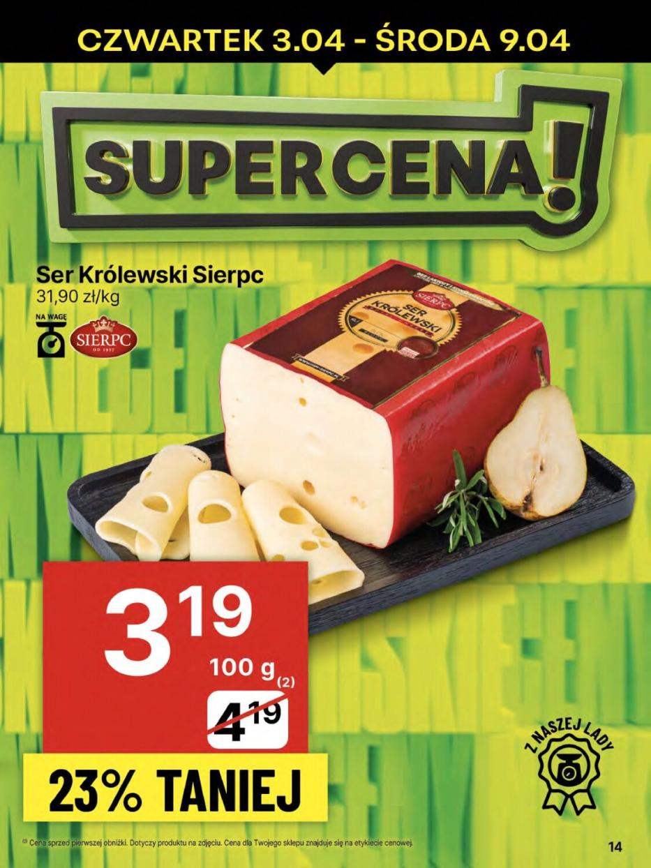 Gazetka promocyjna Delikatesy Centrum str. 14