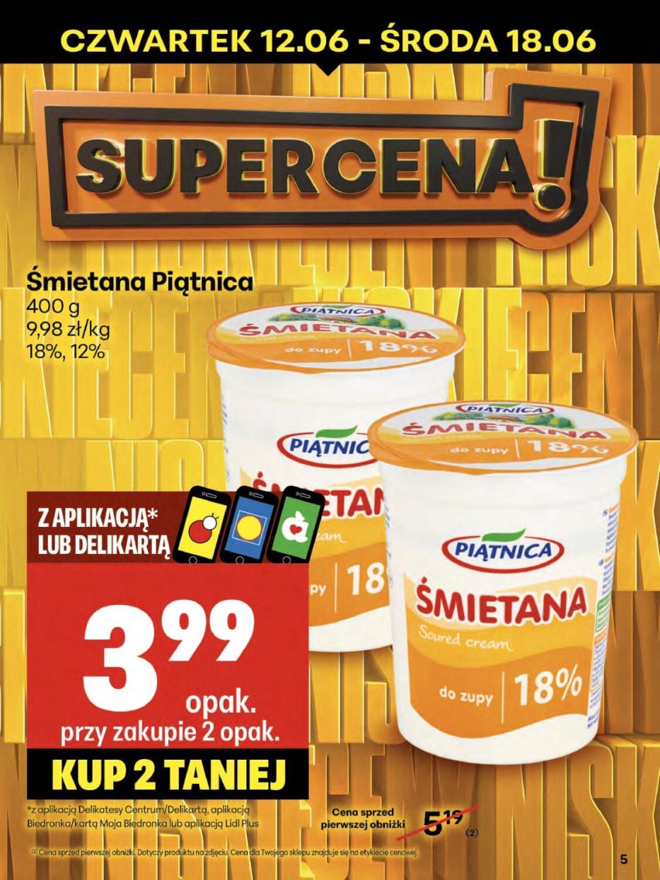 Gazetka promocyjna Delikatesy Centrum str. 5