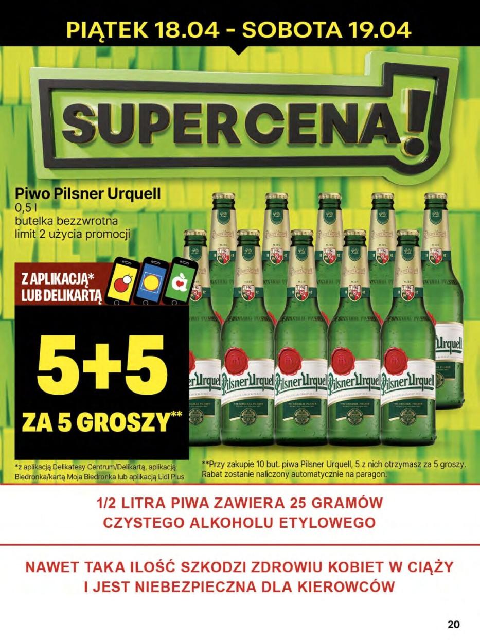 Gazetka promocyjna Delikatesy Centrum str. 20