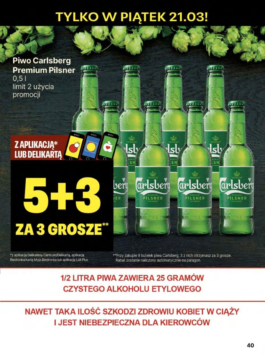 Gazetka promocyjna Delikatesy Centrum str. 40