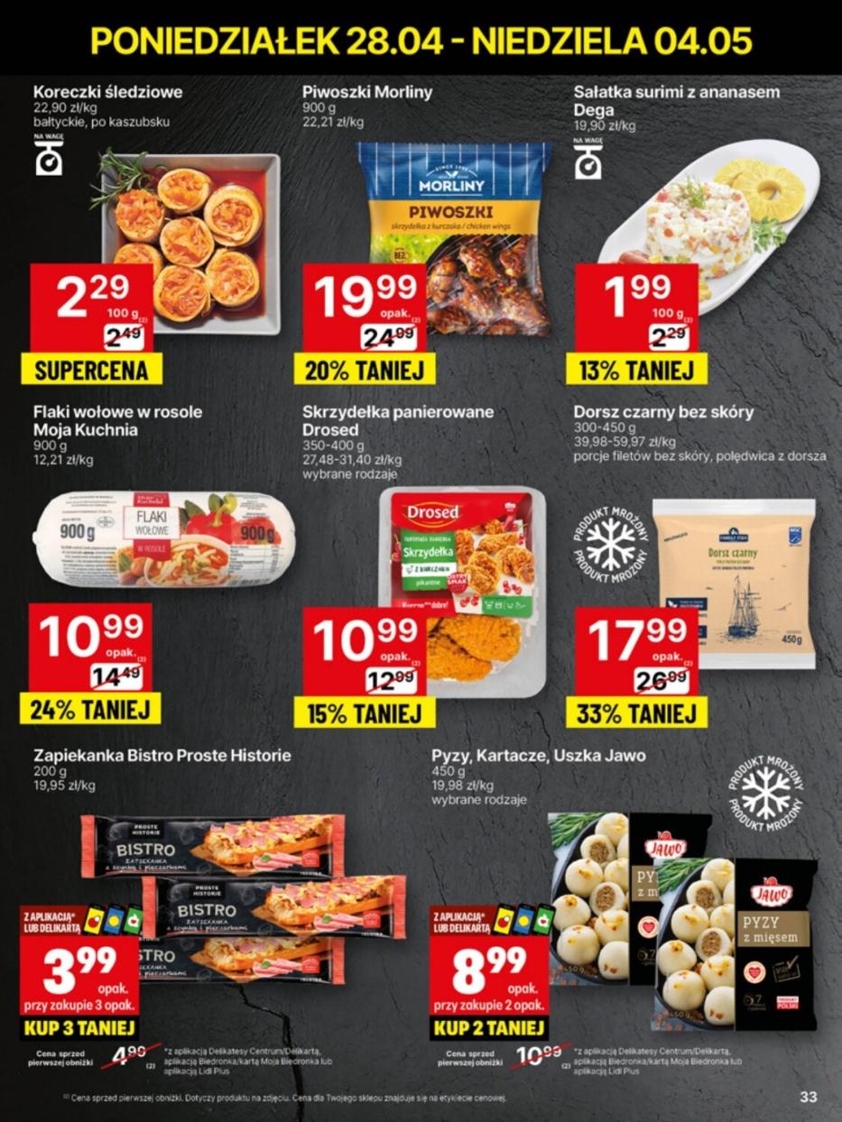 Gazetka promocyjna Delikatesy Centrum str. 33