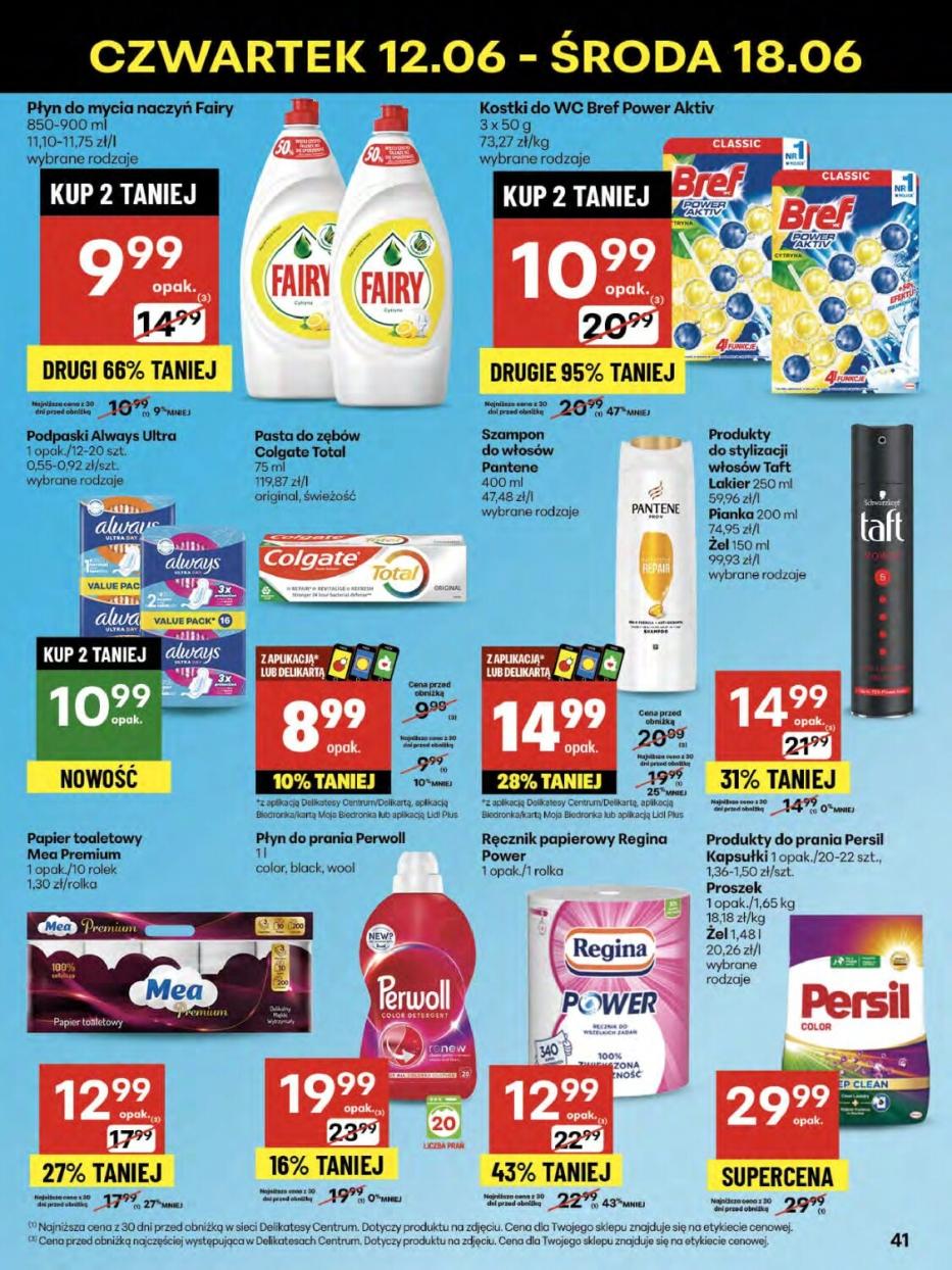 Gazetka promocyjna Delikatesy Centrum str. 41
