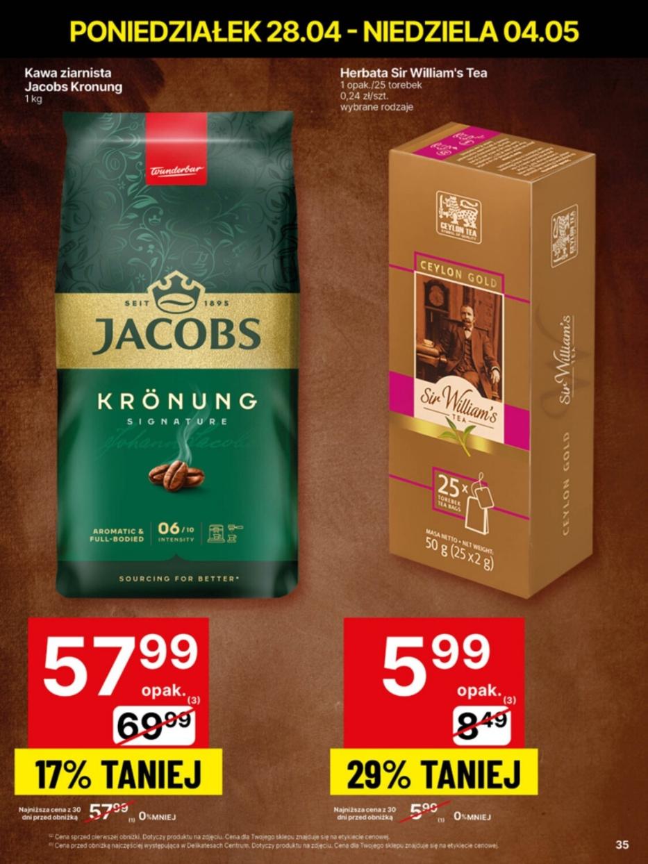 Gazetka promocyjna Delikatesy Centrum str. 35