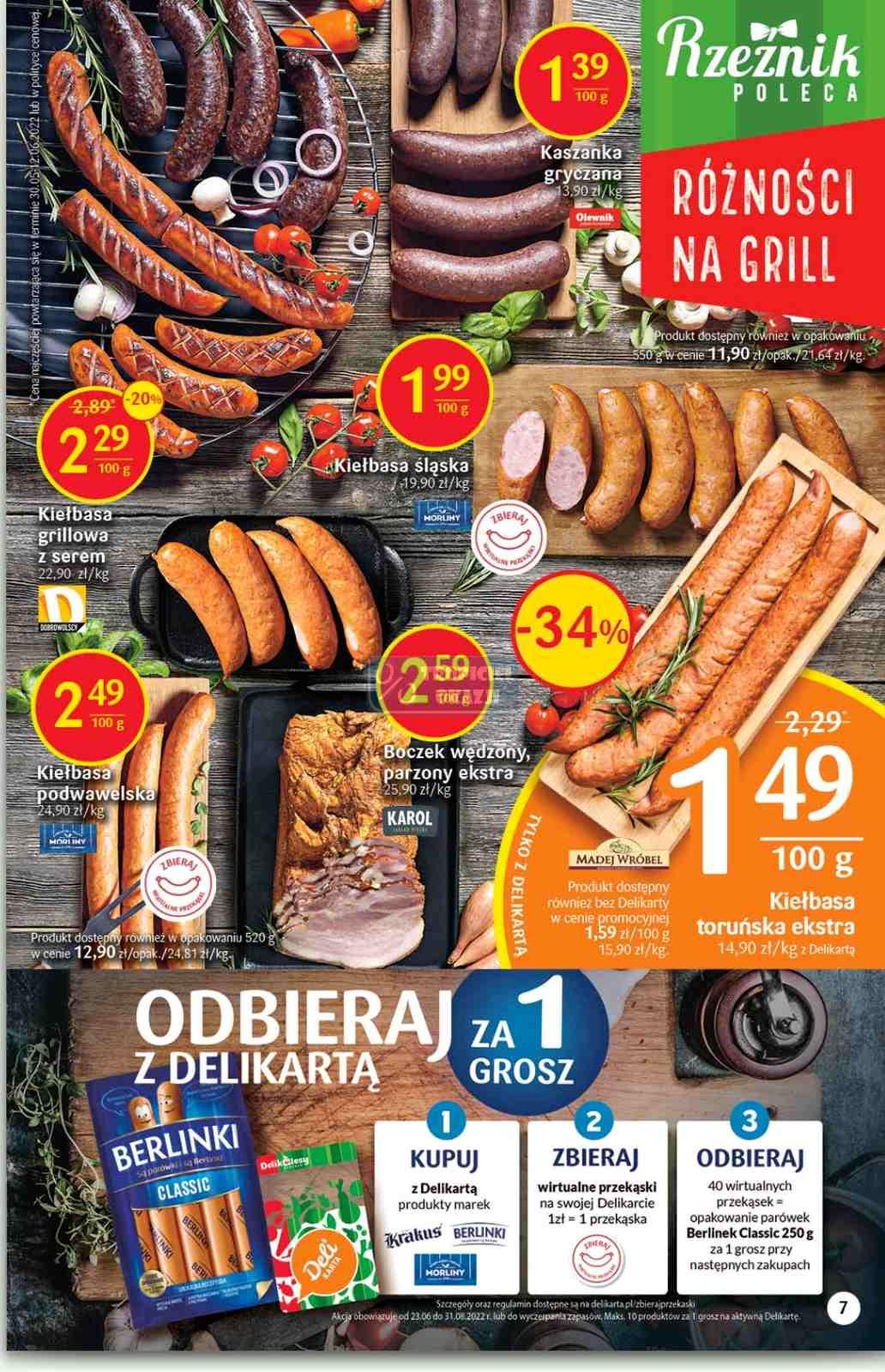 Gazetka promocyjna Delikatesy Centrum str. 7