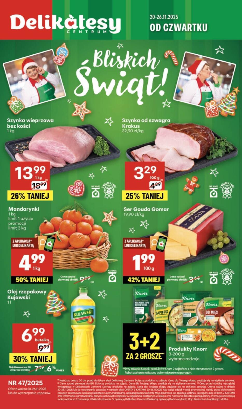 Gazetka promocyjna Delikatesy Centrum str. 1