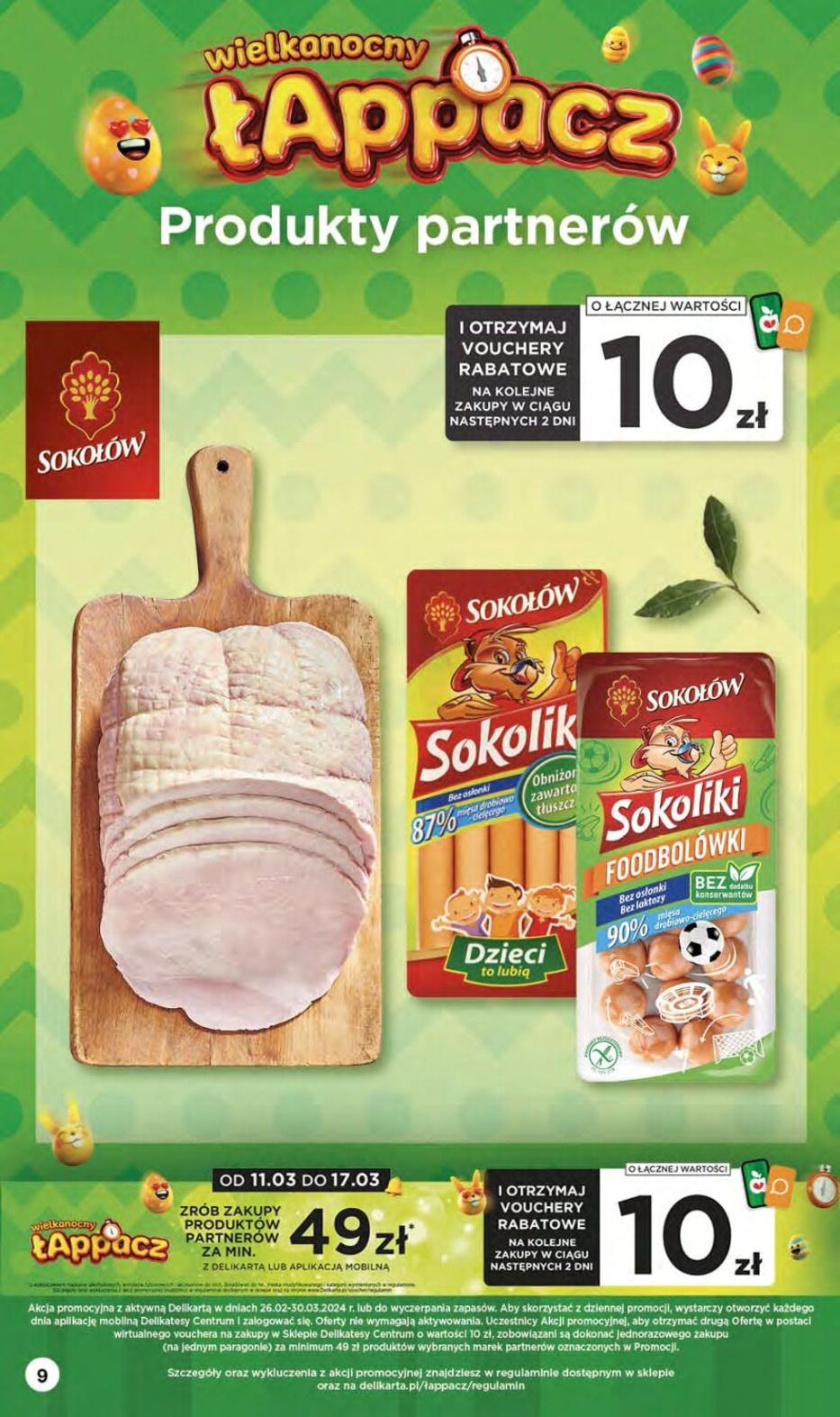 Gazetka promocyjna Delikatesy Centrum str. 9