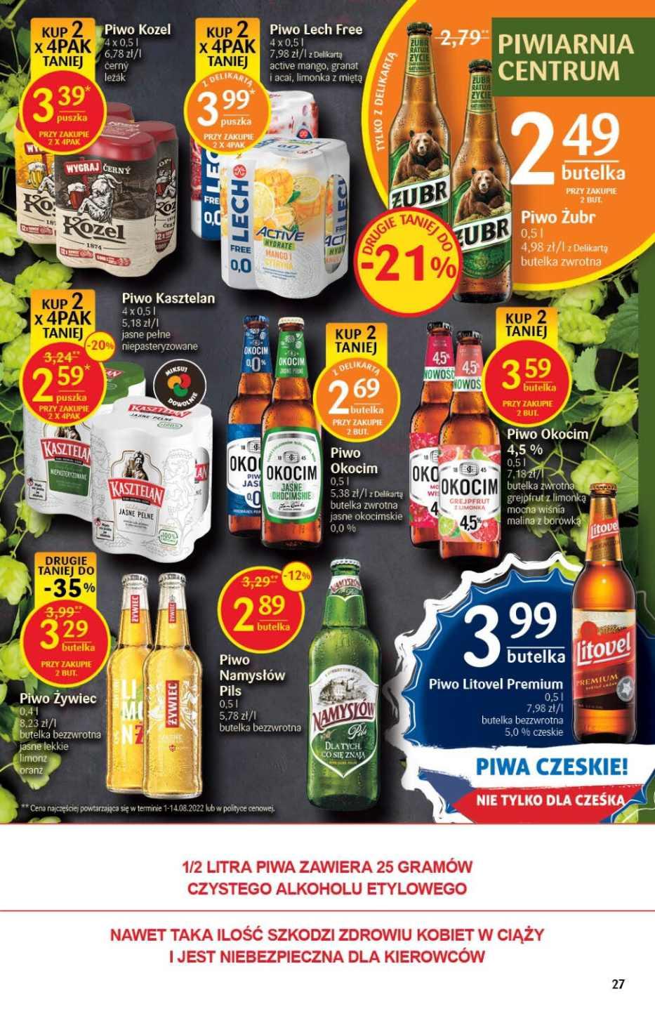 Gazetka promocyjna Delikatesy Centrum str. 27