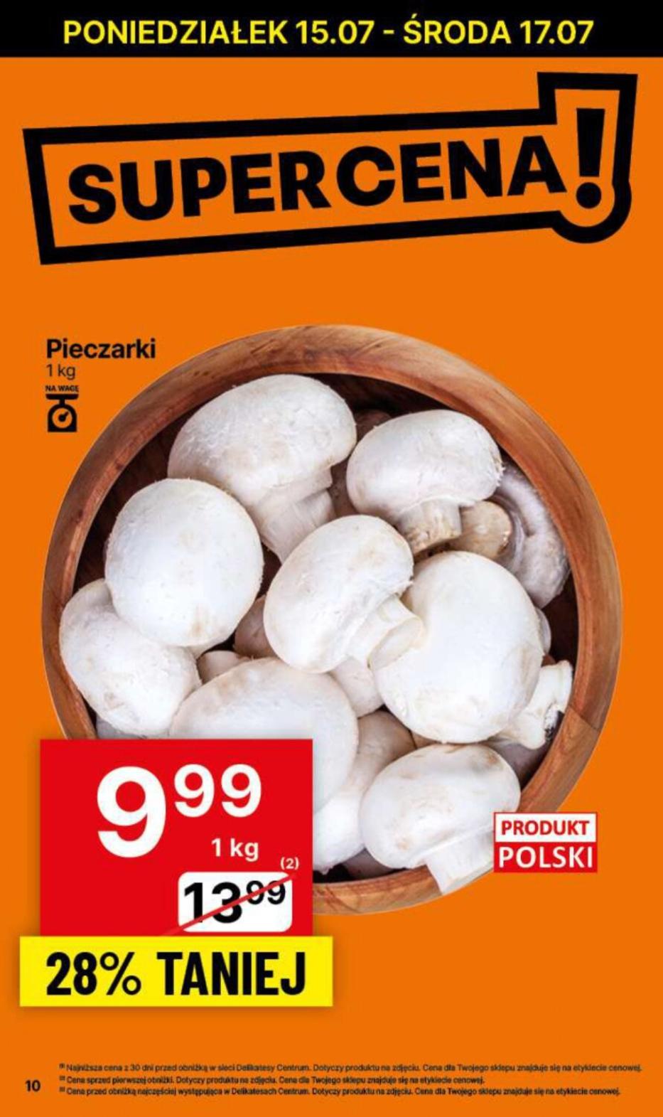 Gazetka promocyjna Delikatesy Centrum str. 10