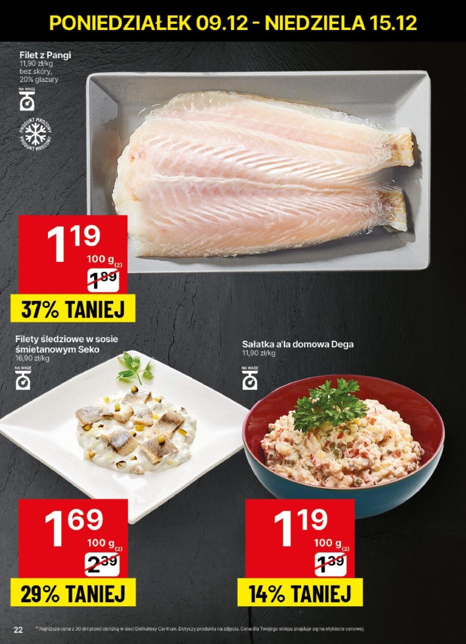 Gazetka promocyjna Delikatesy Centrum str. 22