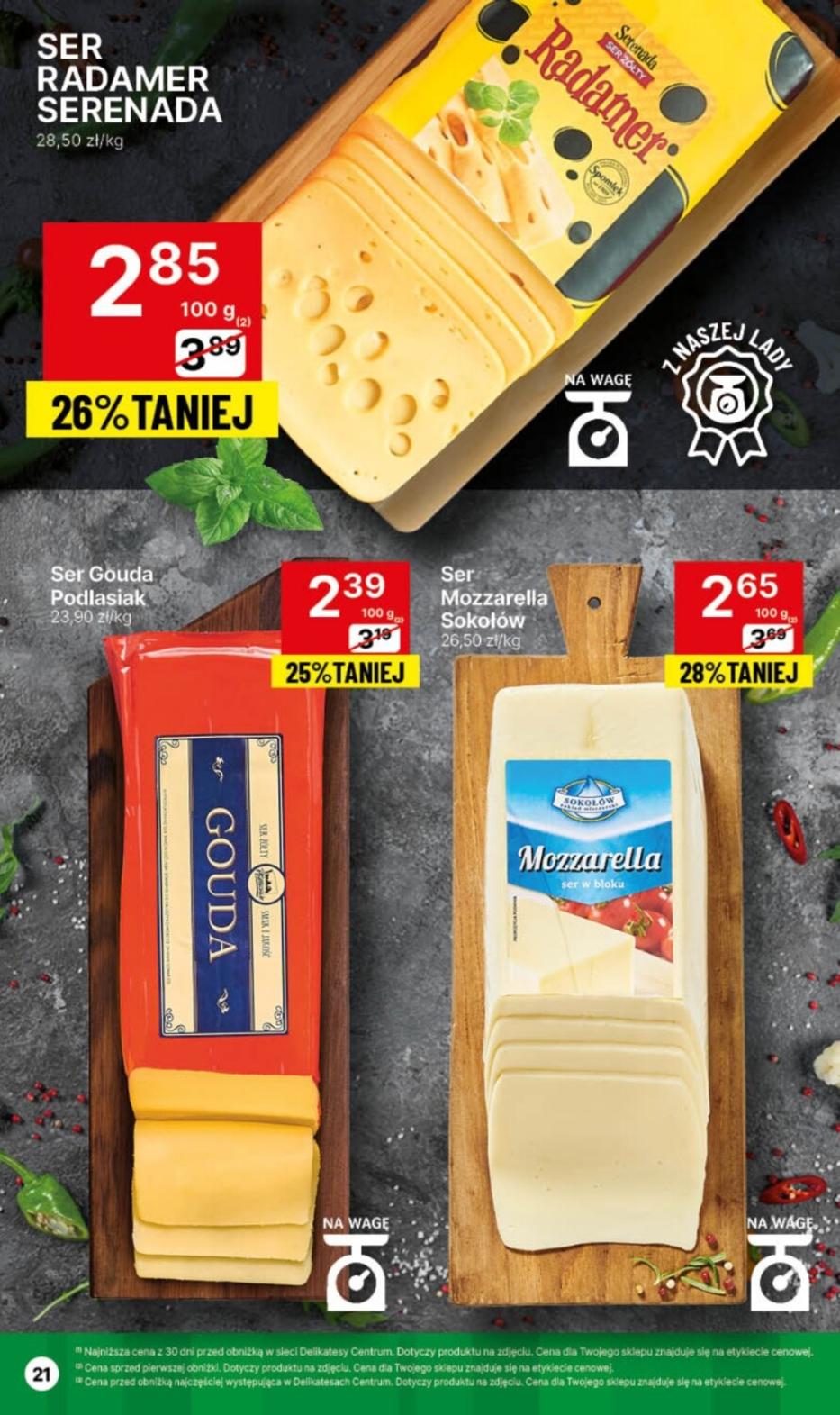 Gazetka promocyjna Delikatesy Centrum str. 21