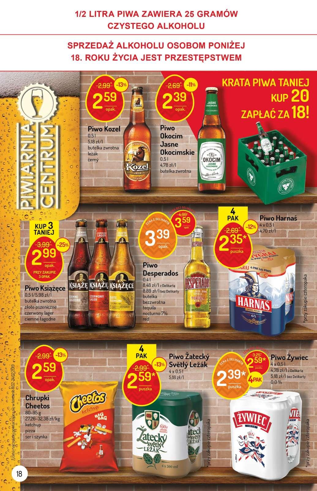 Gazetka promocyjna Delikatesy Centrum str. 18