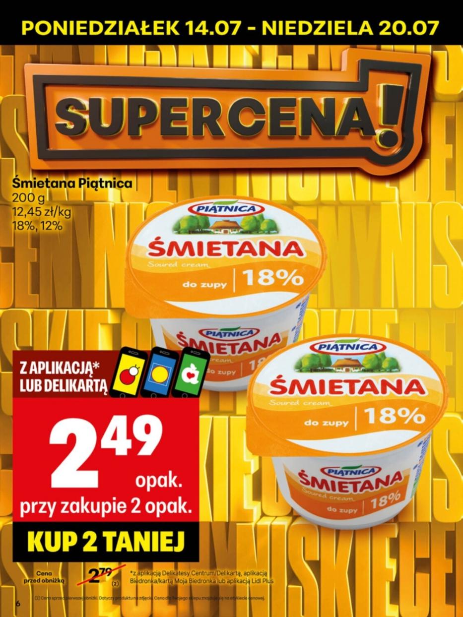 Gazetka promocyjna Delikatesy Centrum str. 6
