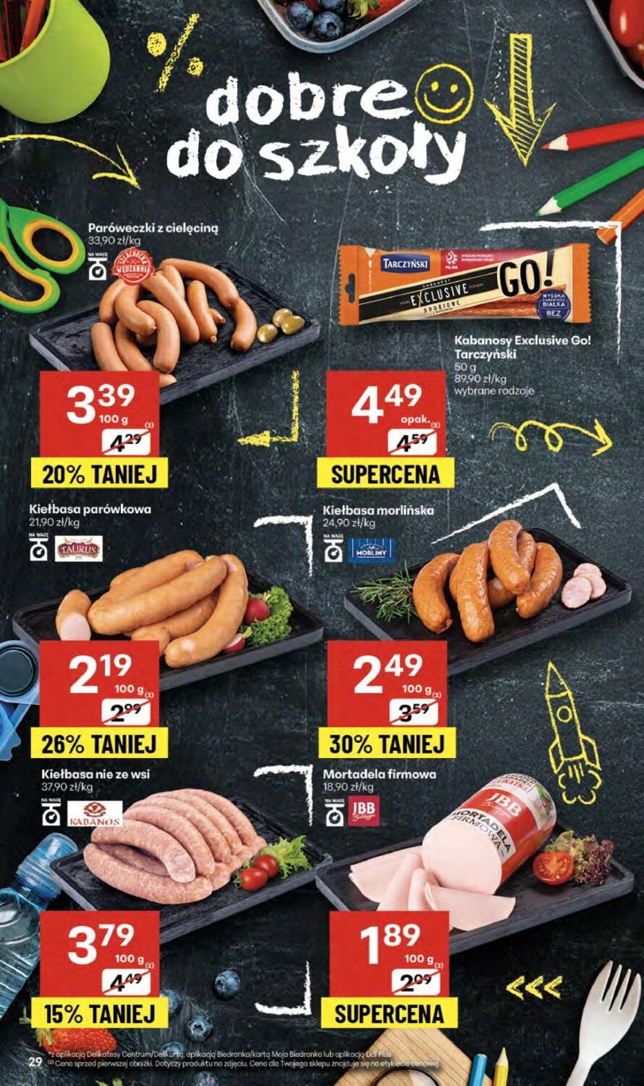 Gazetka promocyjna Delikatesy Centrum str. 29