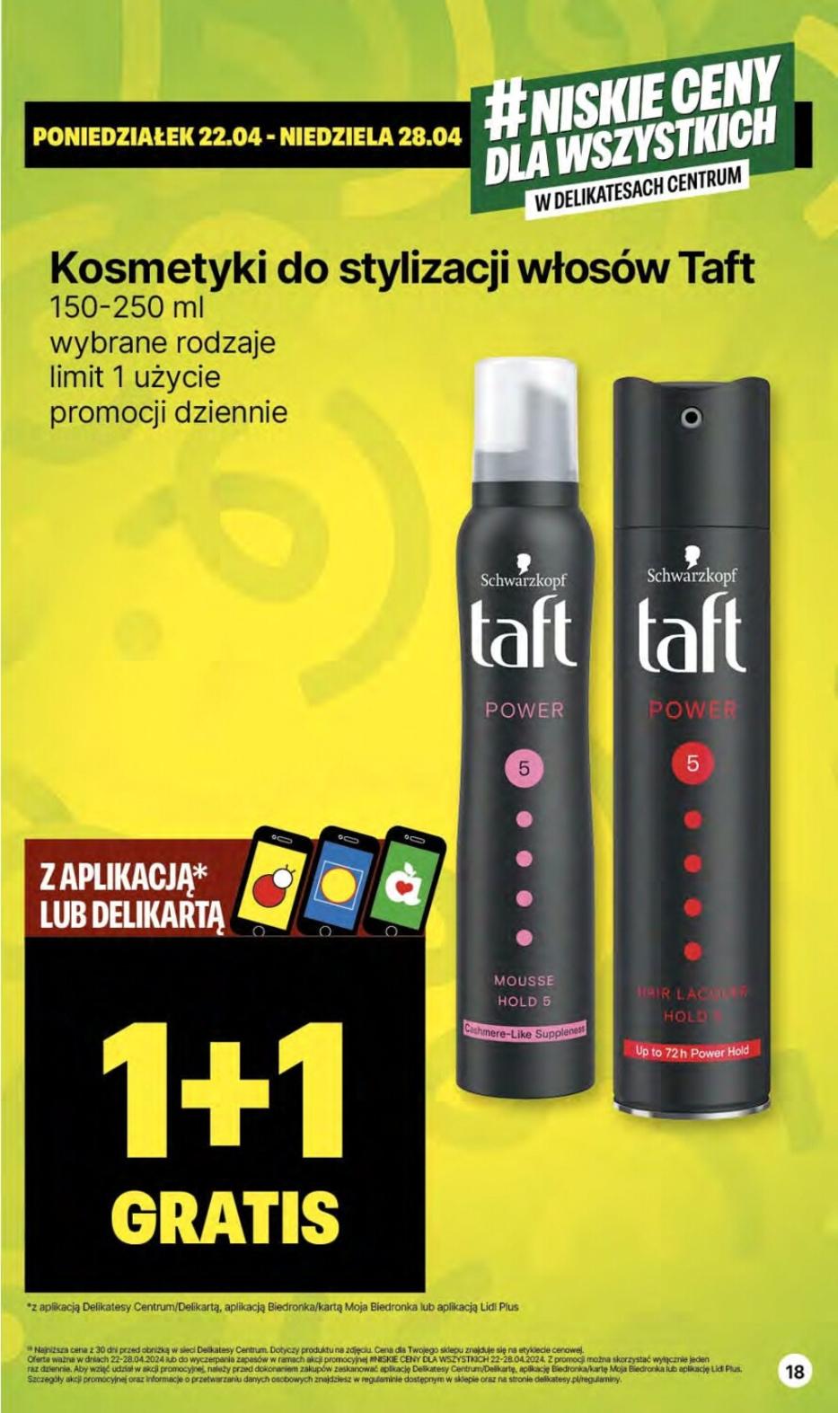 Gazetka promocyjna Delikatesy Centrum str. 18