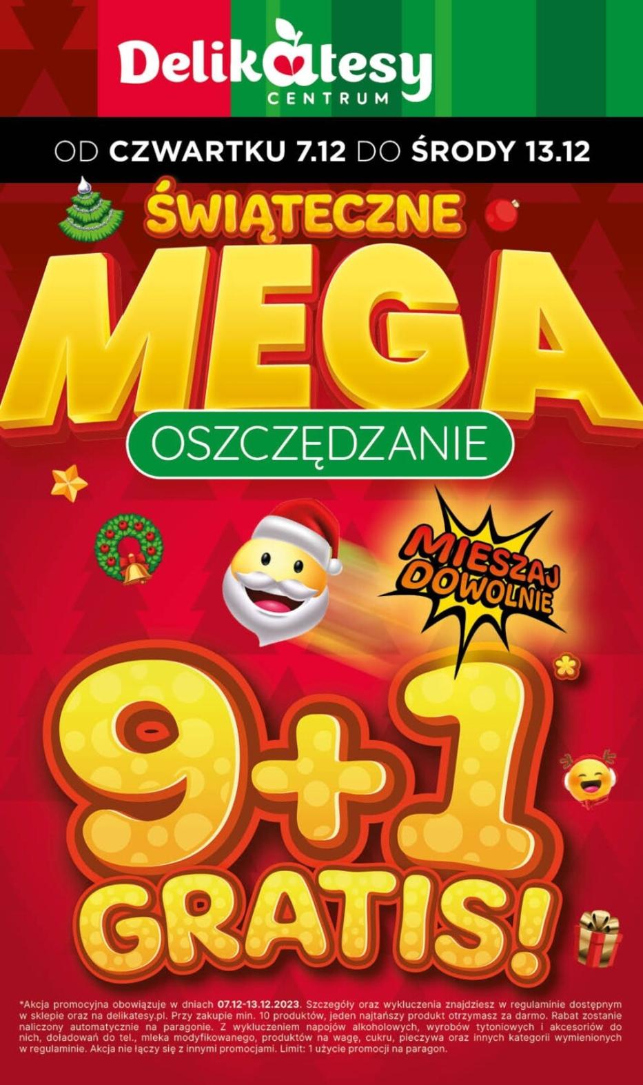 Gazetka promocyjna Delikatesy Centrum str. 10