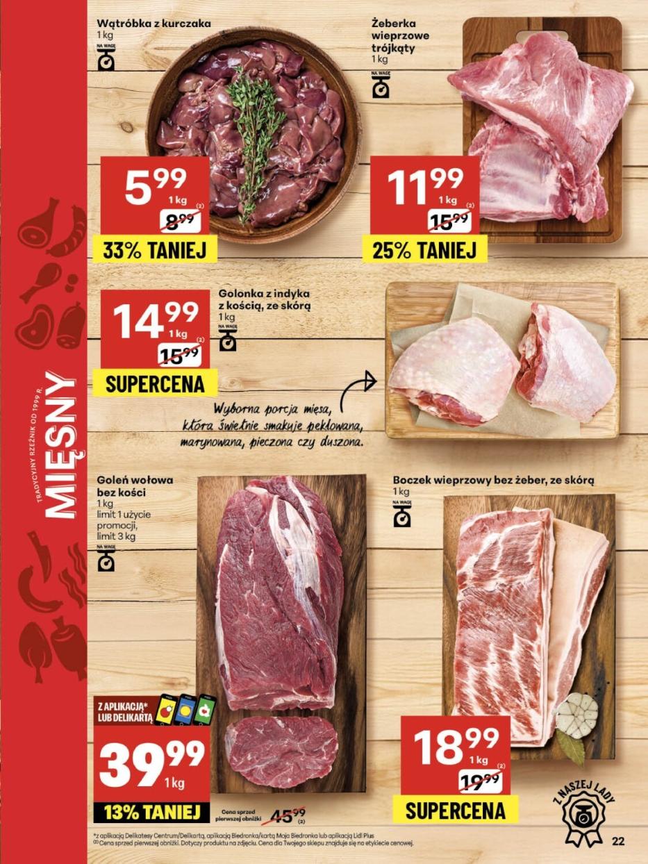 Gazetka promocyjna Delikatesy Centrum str. 22