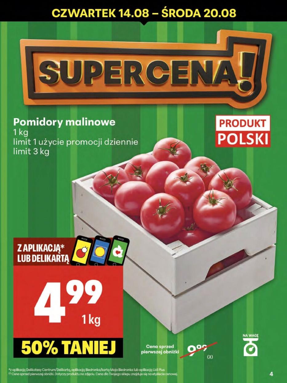 Gazetka promocyjna Delikatesy Centrum str. 4