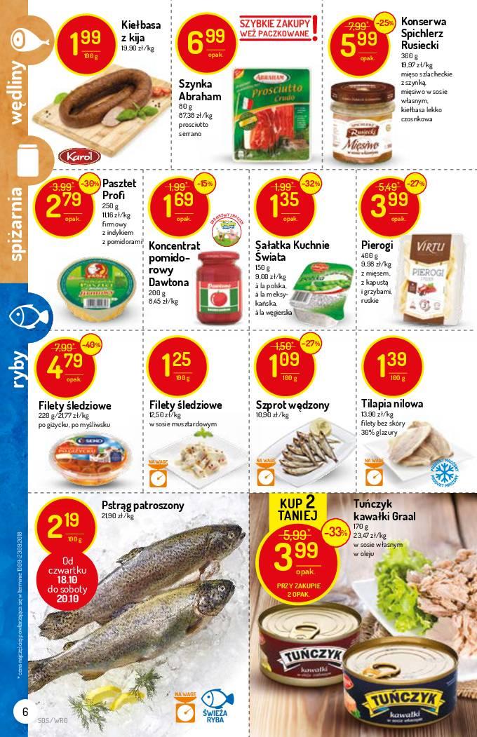 Gazetka promocyjna Delikatesy Centrum str. 6