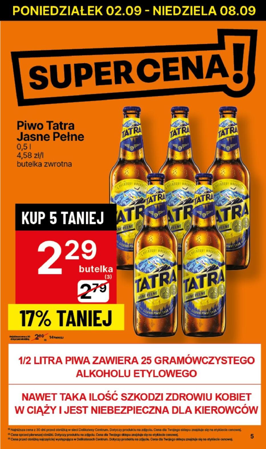 Gazetka promocyjna Delikatesy Centrum str. 5