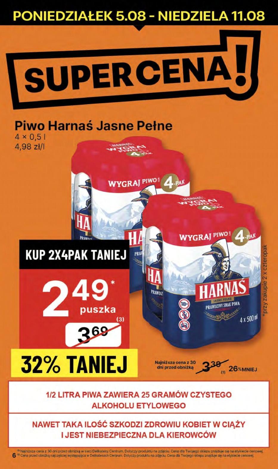 Gazetka promocyjna Delikatesy Centrum str. 6